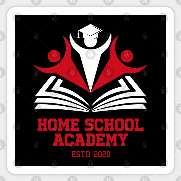 Home School University Sticker by machmigo